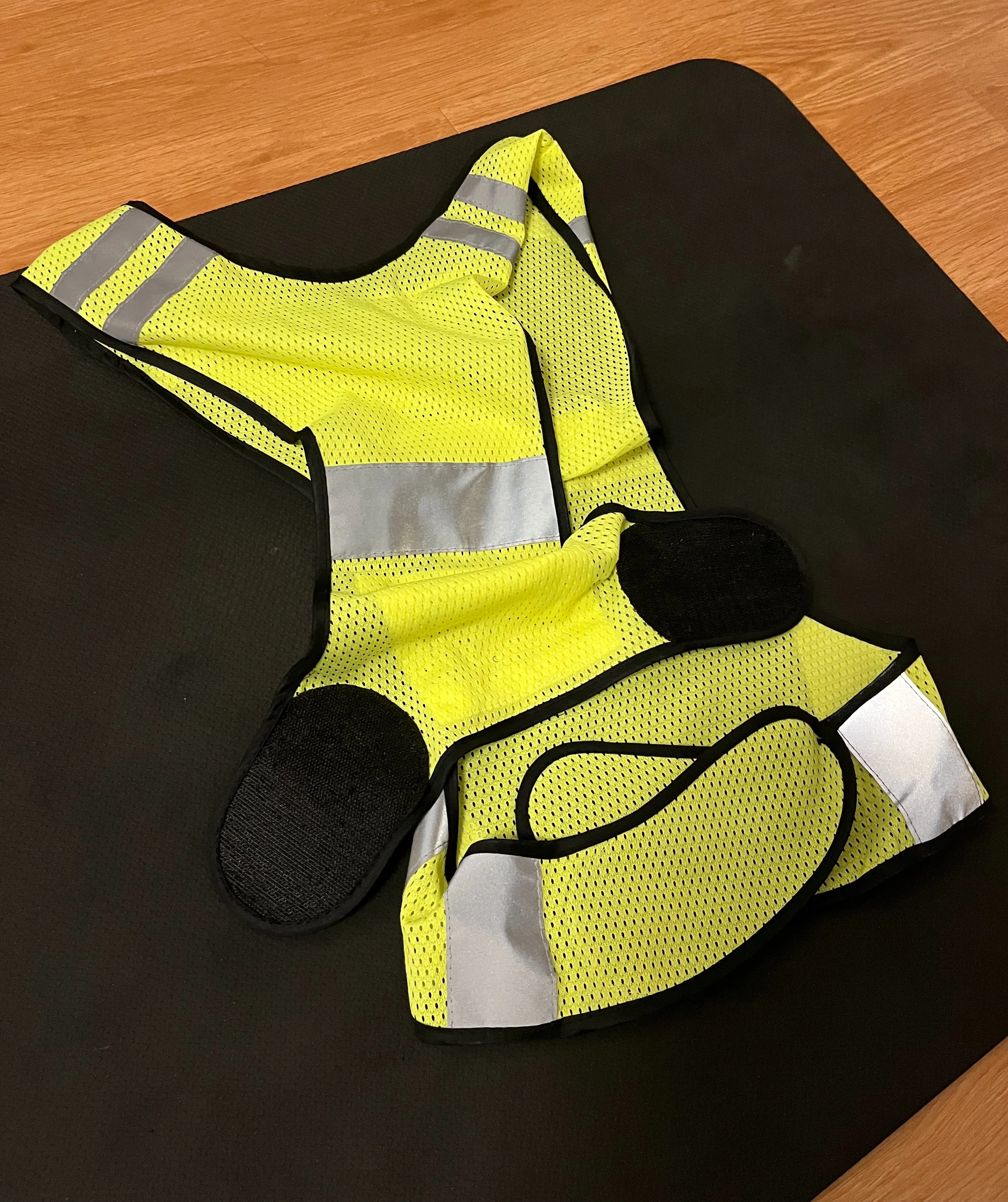 Reflektierende Laufwarnweste